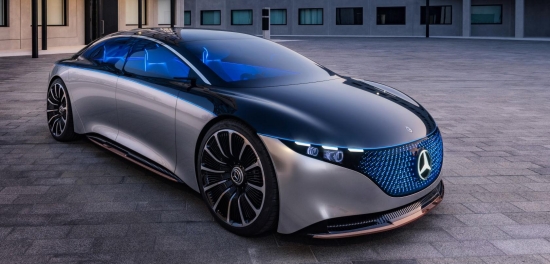 Mercedes-Benz готовиться к выпуску нового электрокара EQS в 2021 году